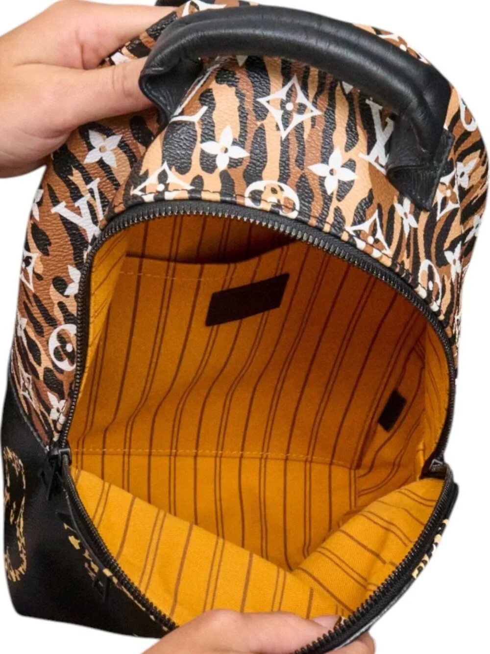 Louis Vuitton Palm Springs PM Monogram Giant Jungle Noir